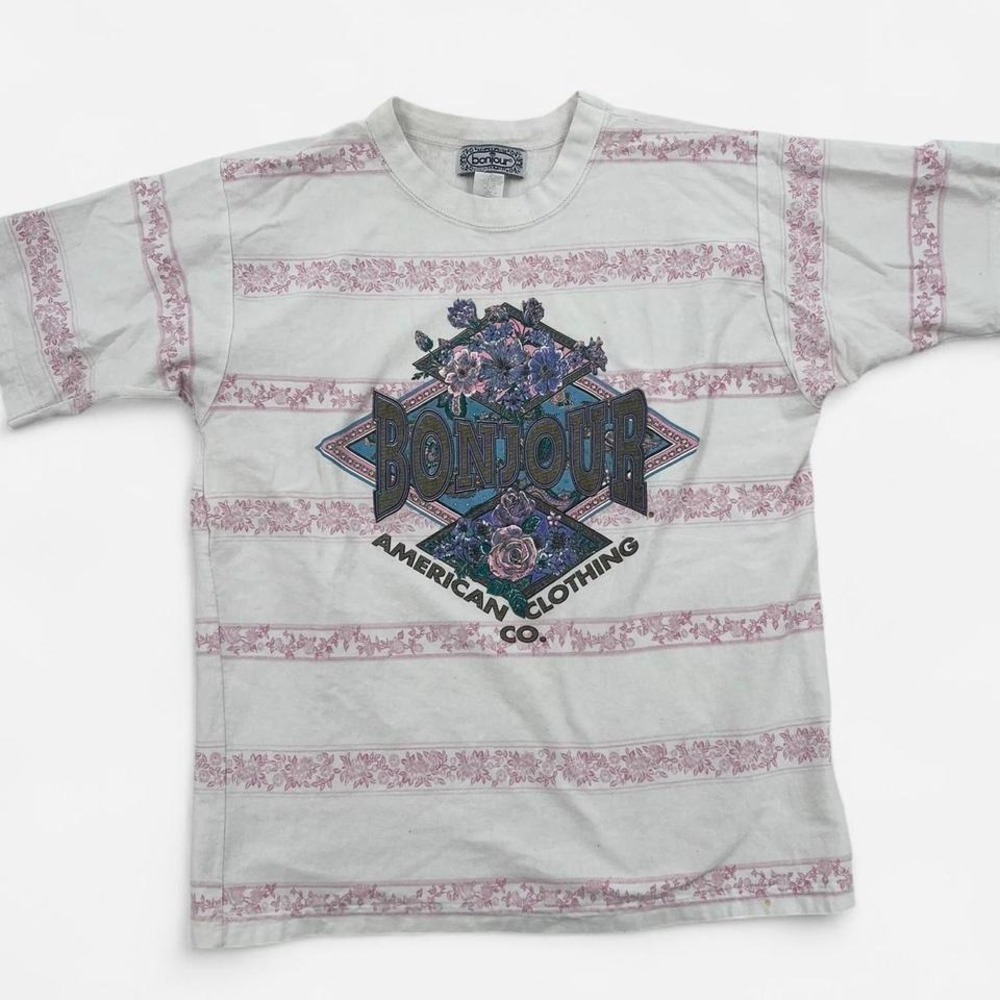 Vintage Bonjour American‎ Clothing Co. T-Shirt